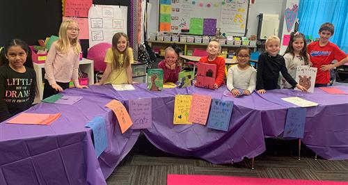 Second Grade at Pullen Elementary Hosts Learning Expo 